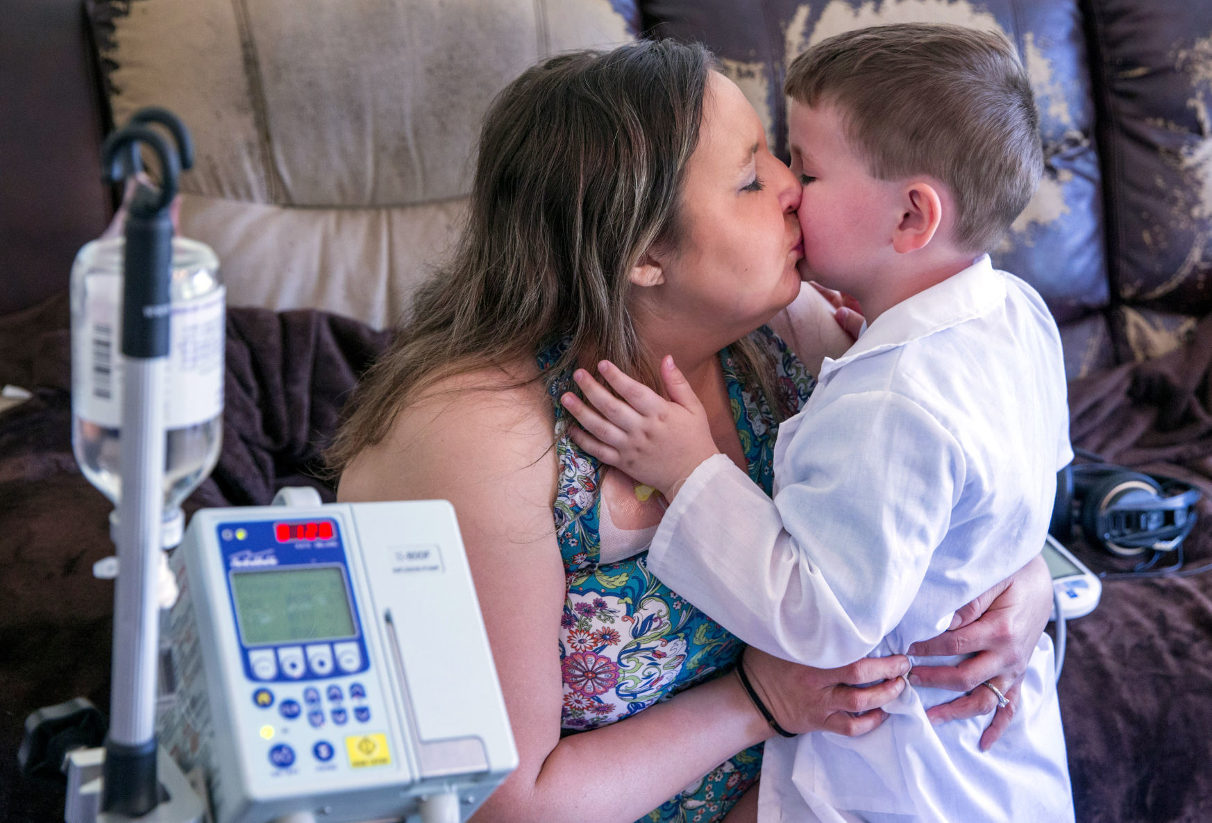Plasma patient Brittany Matthews